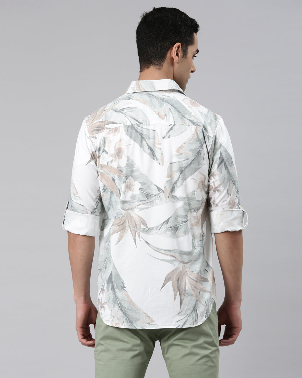 Ivory Printed Shirt