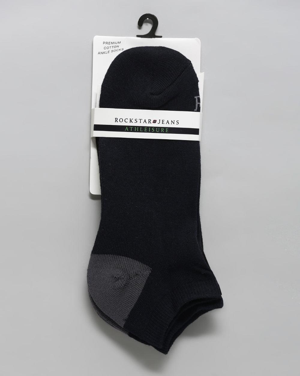 Ankle Socks - Black/Navy