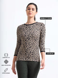 Women Leopard Tee