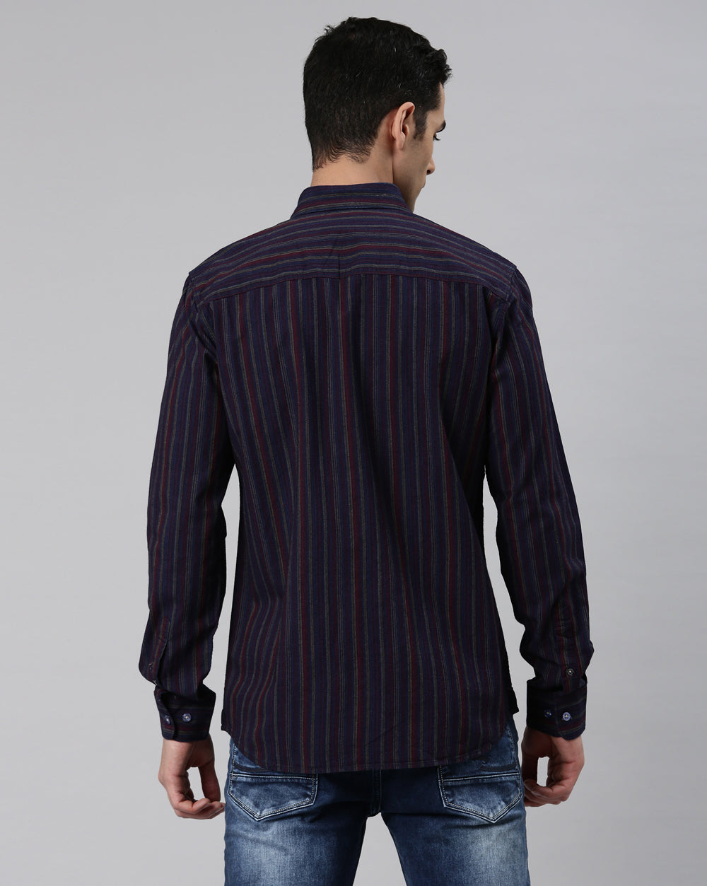 Multi-Colour Stripes Shirt
