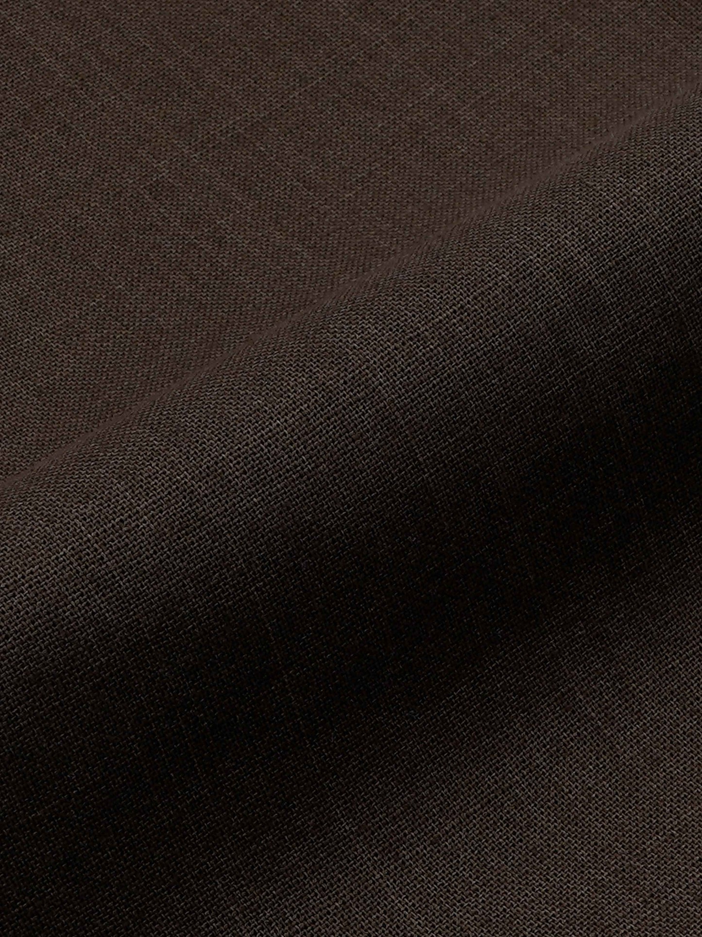 Raw Slub Relaxed Brown Flexiwaist Pants