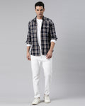 Swing Truly Indigo Checkered Shirt