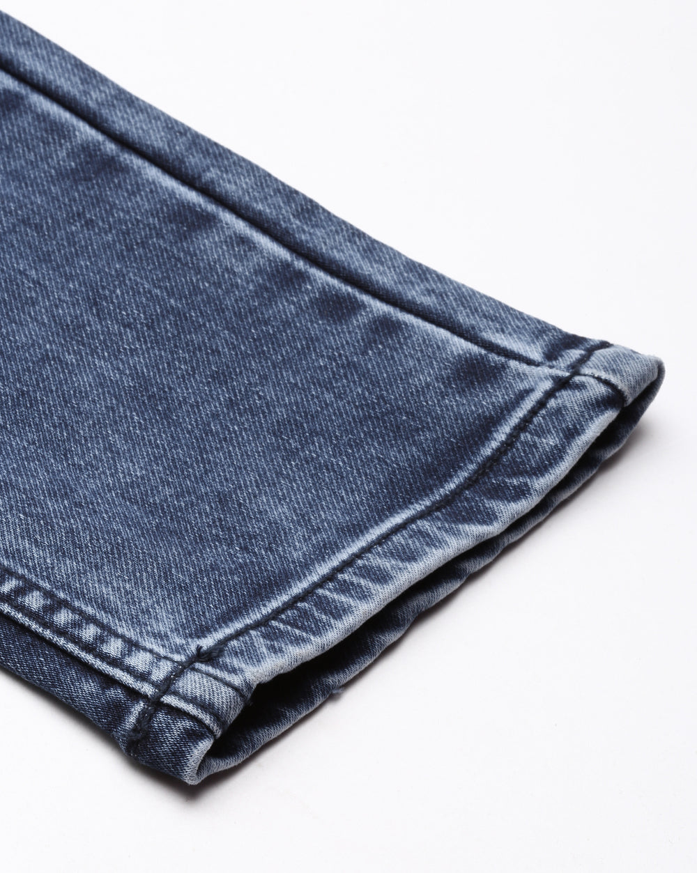 Distressed Blue Denim