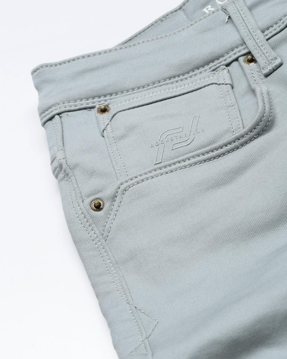 Ash Grey Colored Denim