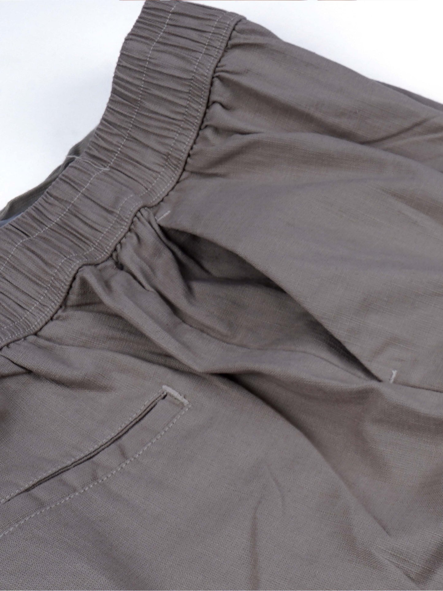 Textured Relaxed Flexiwaist Beige Cargo