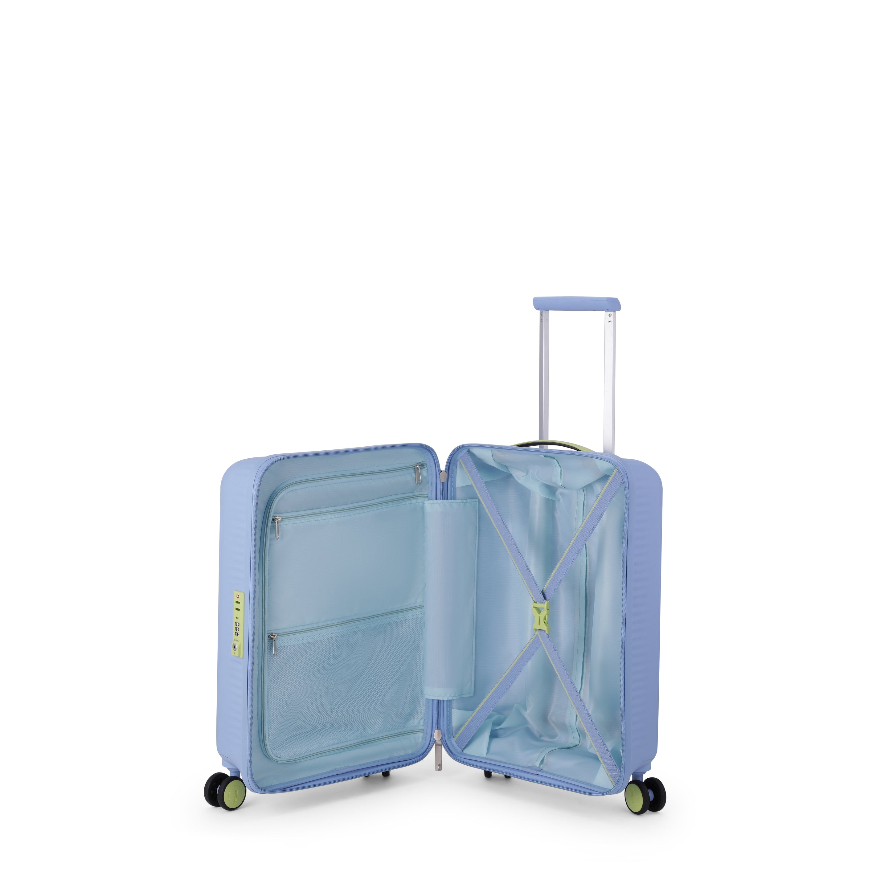 American Tourister Hard Case Trolley Sky Blue