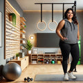 Swiftlux: Sleeveless Hoodie - Kangaroo Pockets -Plus Size