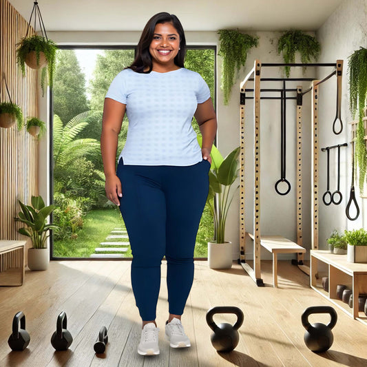 Plus Size Aircello: Active Short Sleeve Tee-relaxed Fit