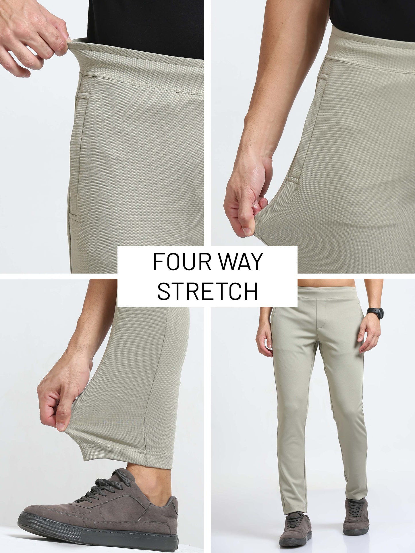 Power Stretch Joggers : Fern