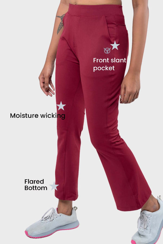 Plus Size Sculptsonic: Active All Day Comfy Flared Pants