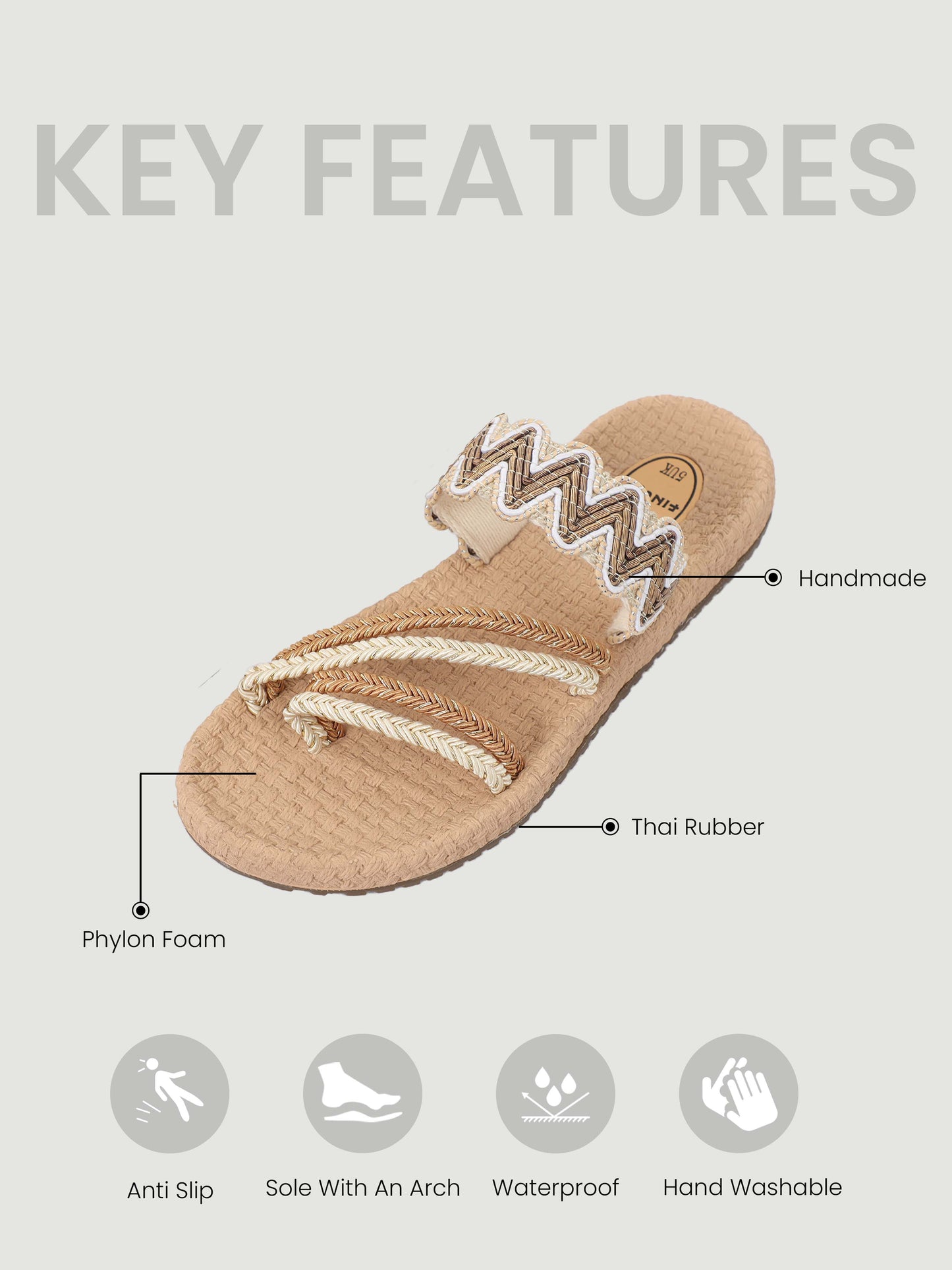Glamorous Gold Casual Womens Footwear
