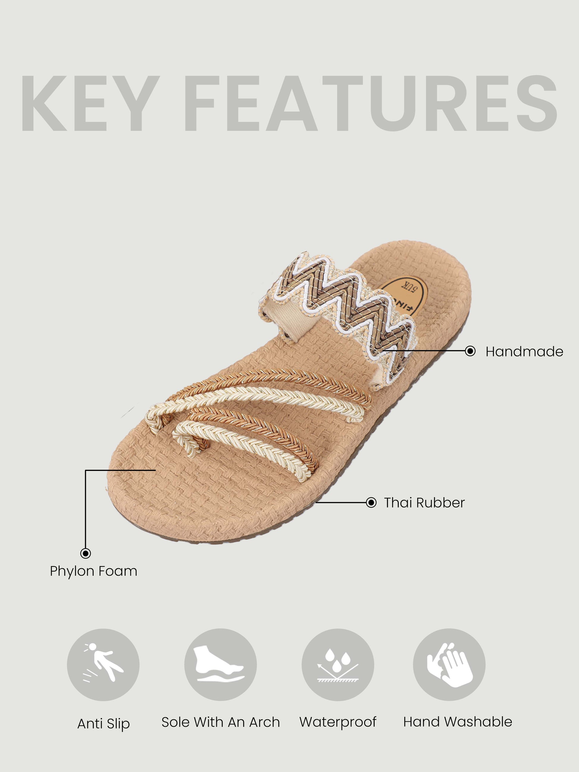 Glamorous Gold Casual Womens Footwear