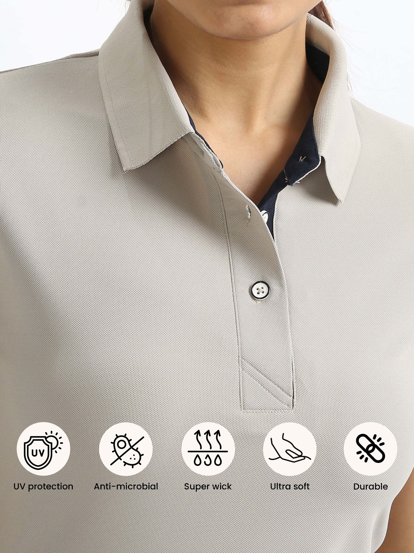 Alluminium Women's Polo T-shirt