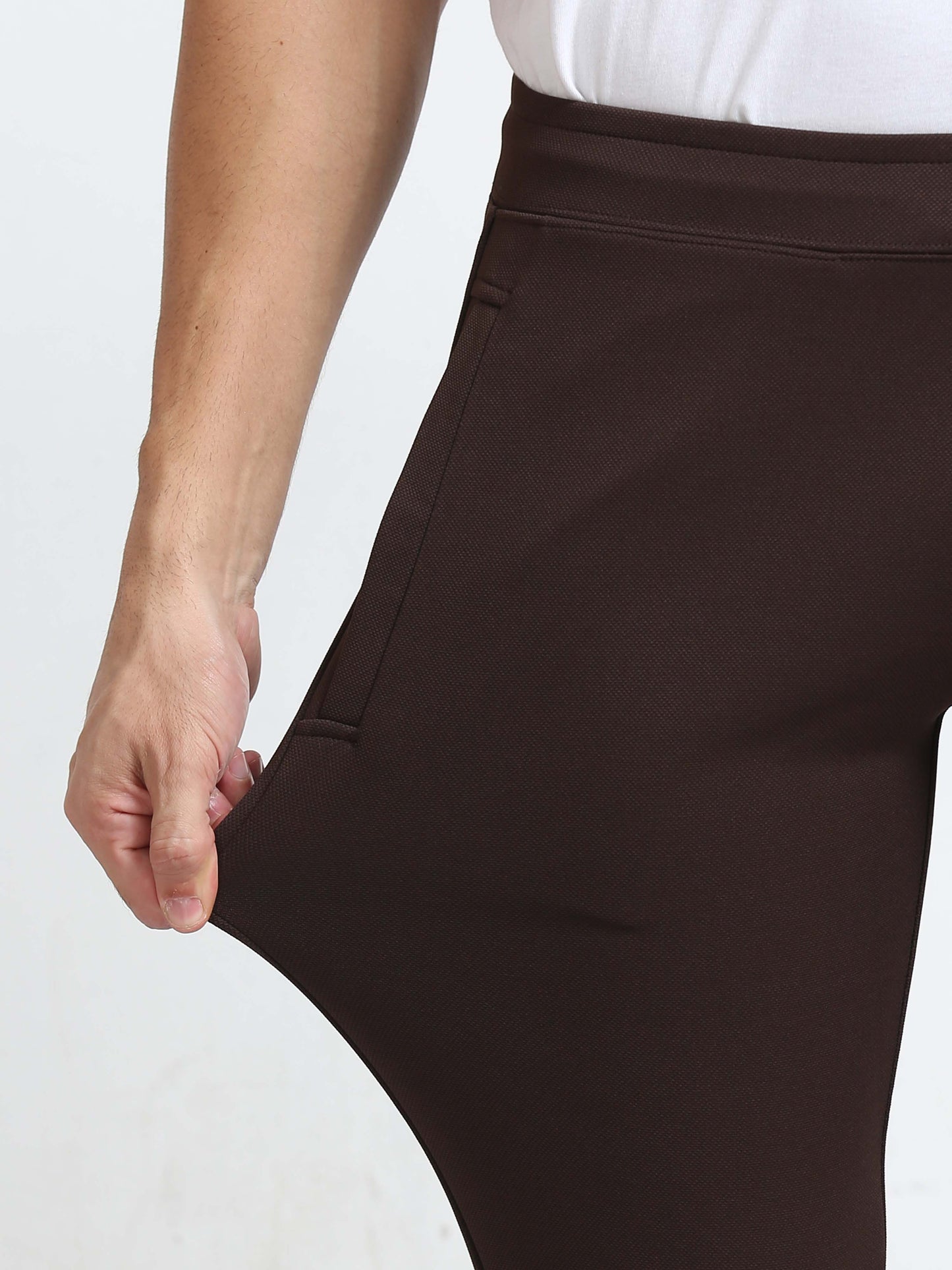 Power Stretch Joggers : Brown