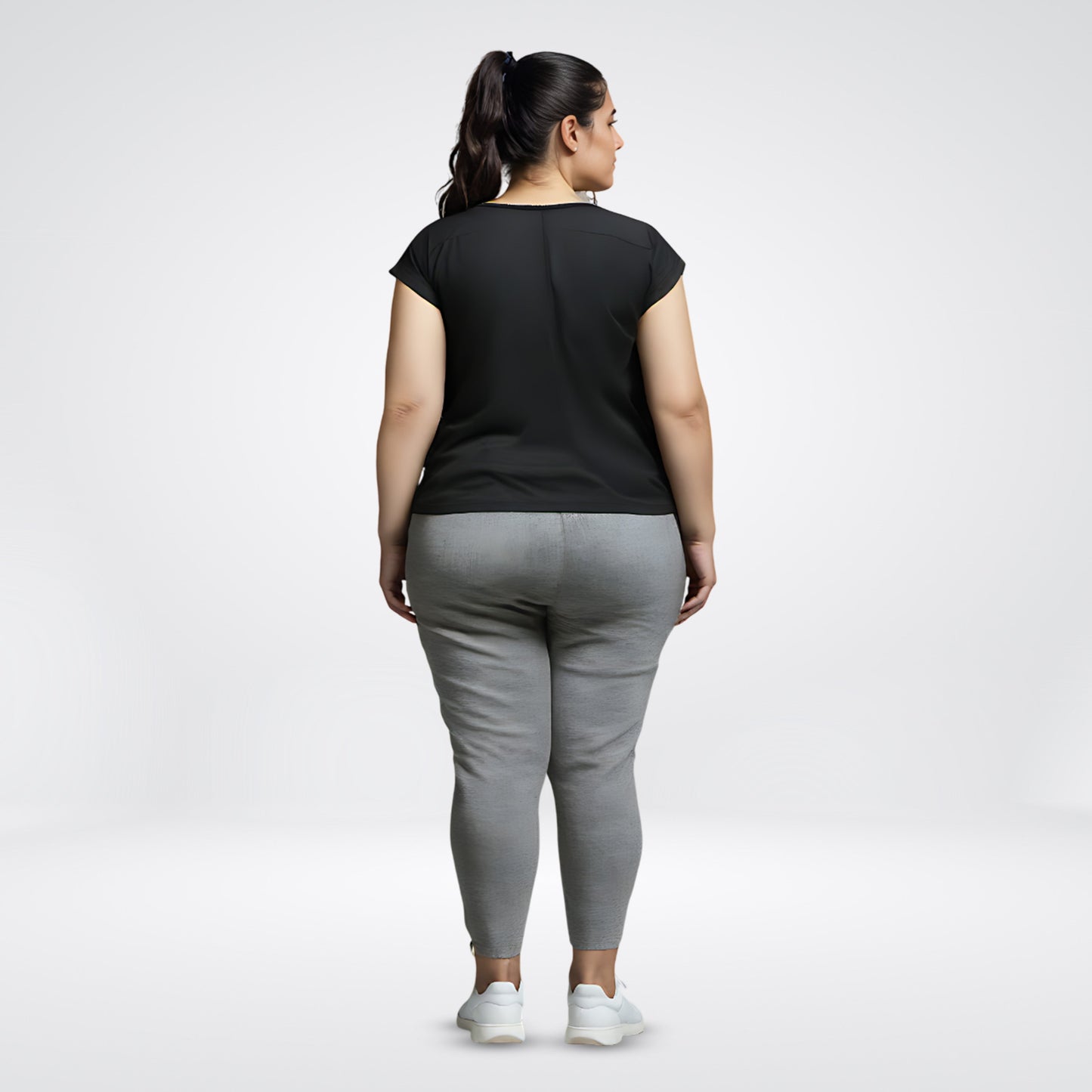 Swiftlux: Active Grown On Sleeve Tee -Plus Size