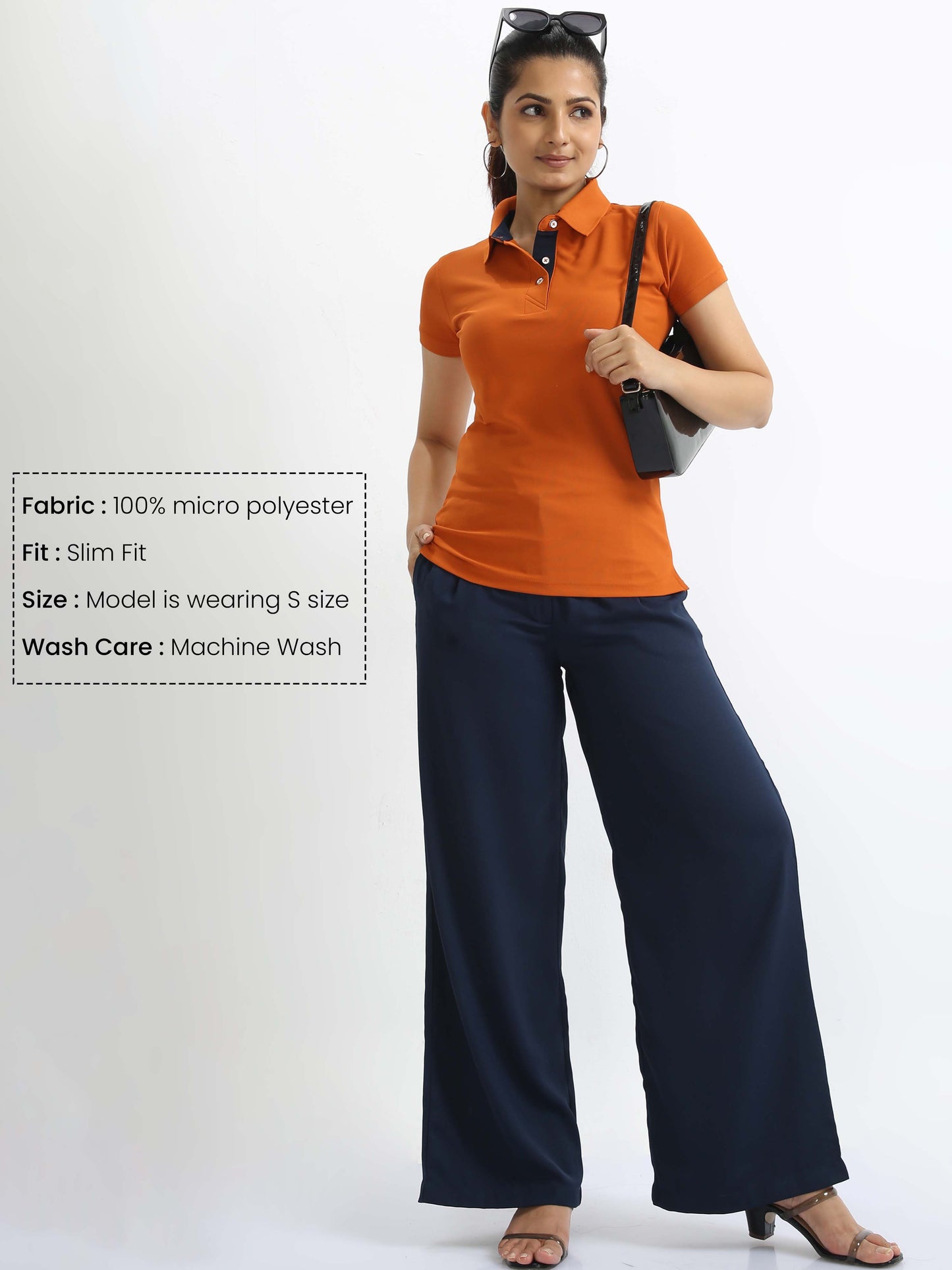Woody Orange Women's Polo T-shirt