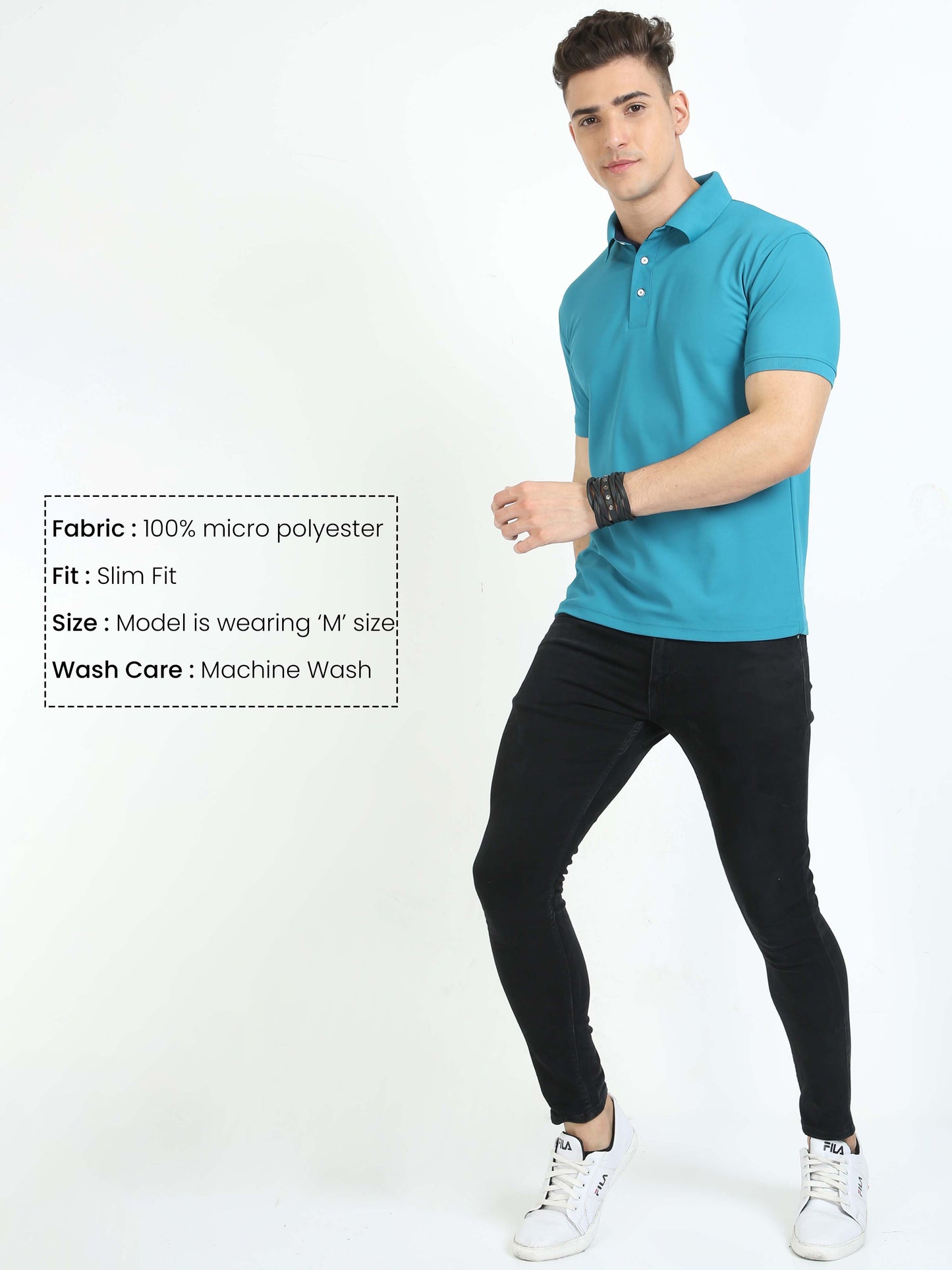 Harbour Blue Men's Polo T-shirt