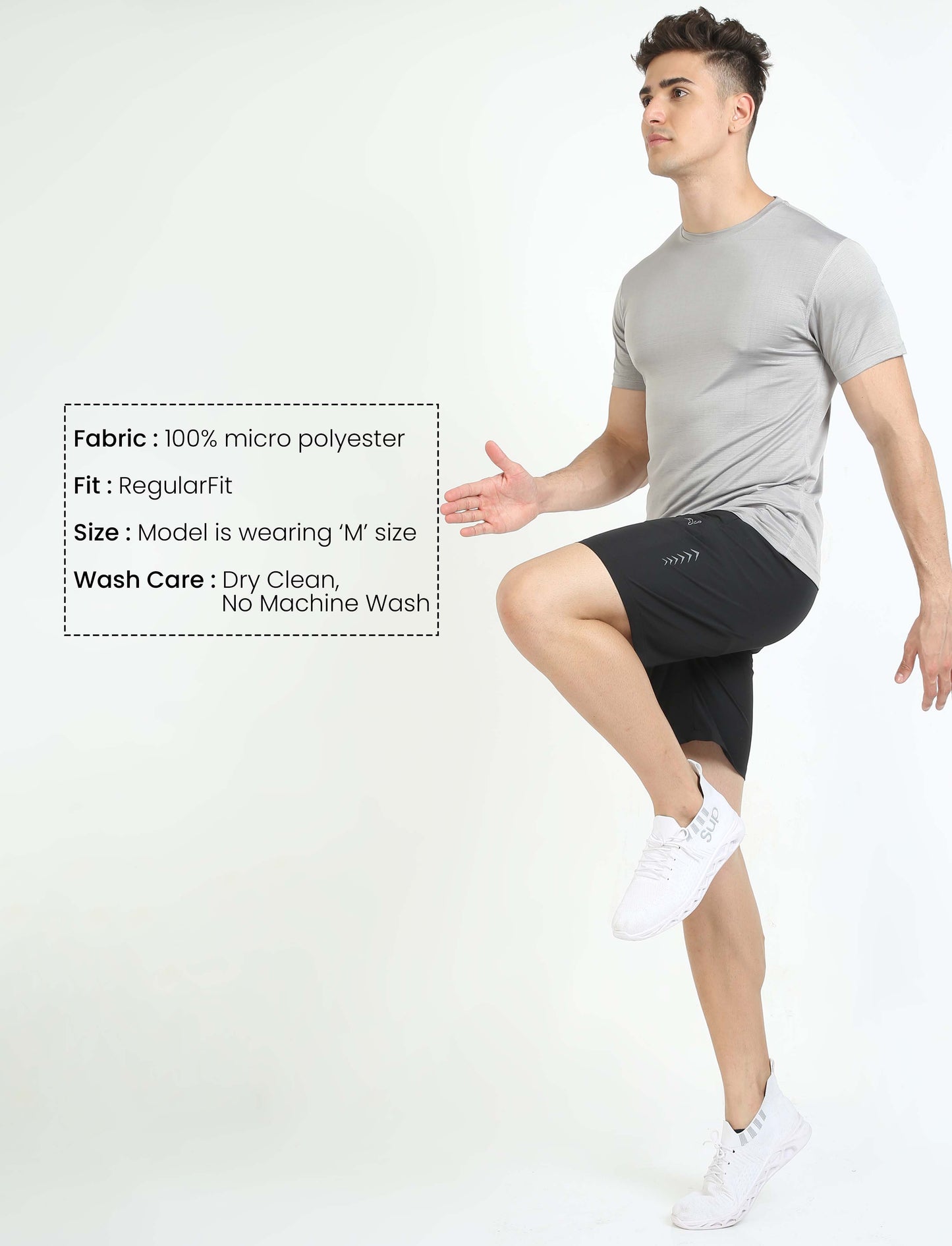 Quill Grey Sports Tee