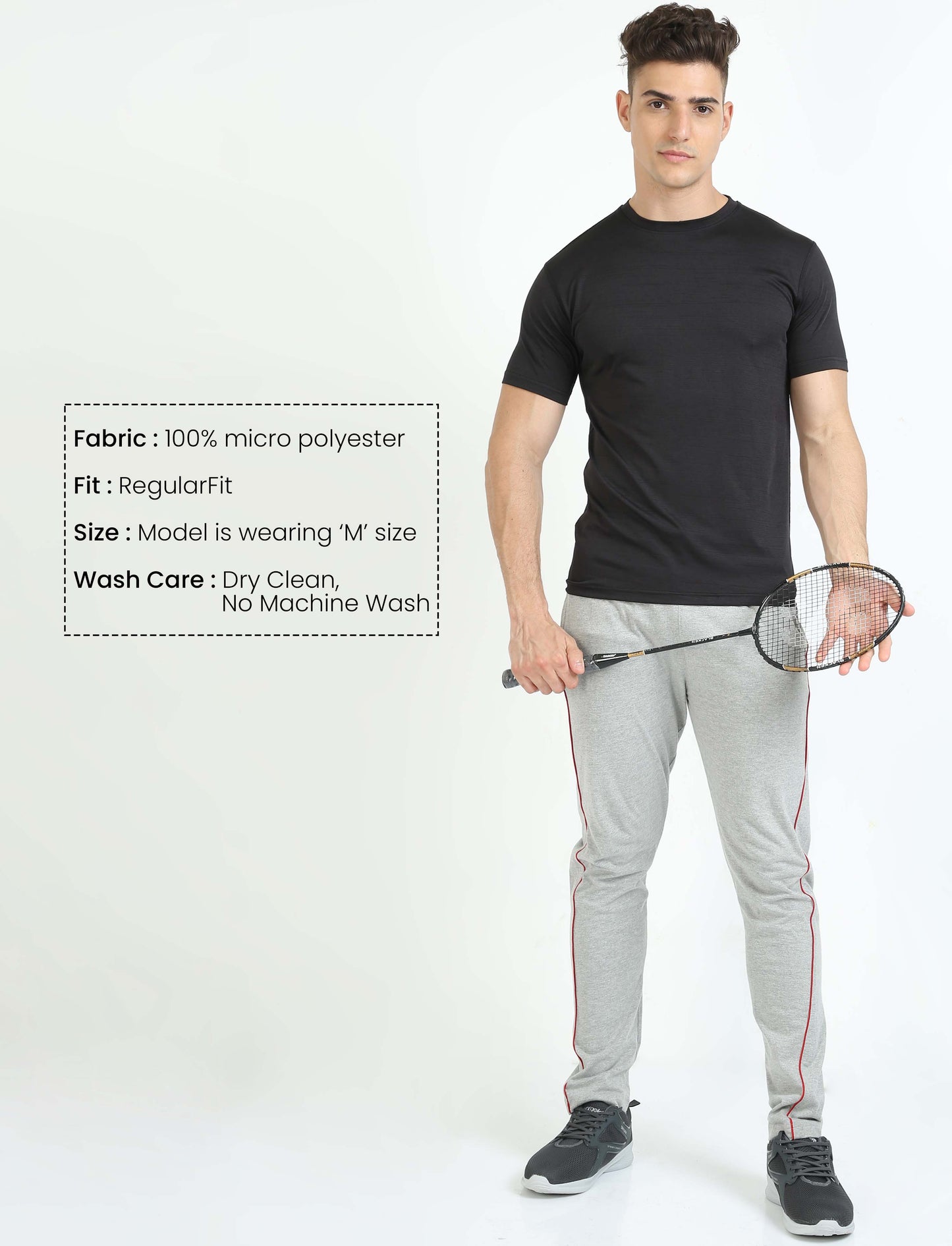 Charcoal Sports Tee