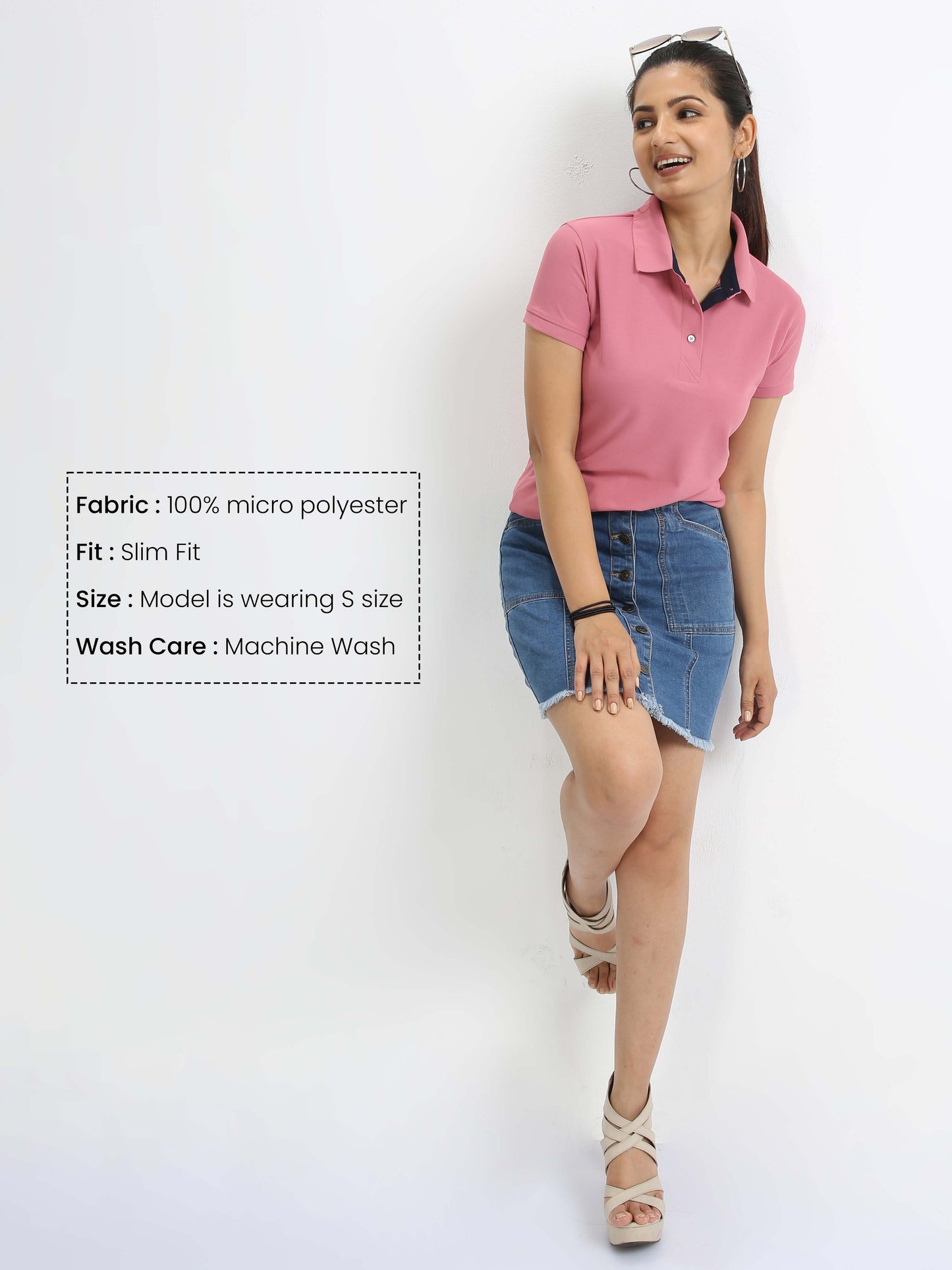 Heather Rose Women's Polo T-shirt
