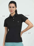 Women Active Polo Tee