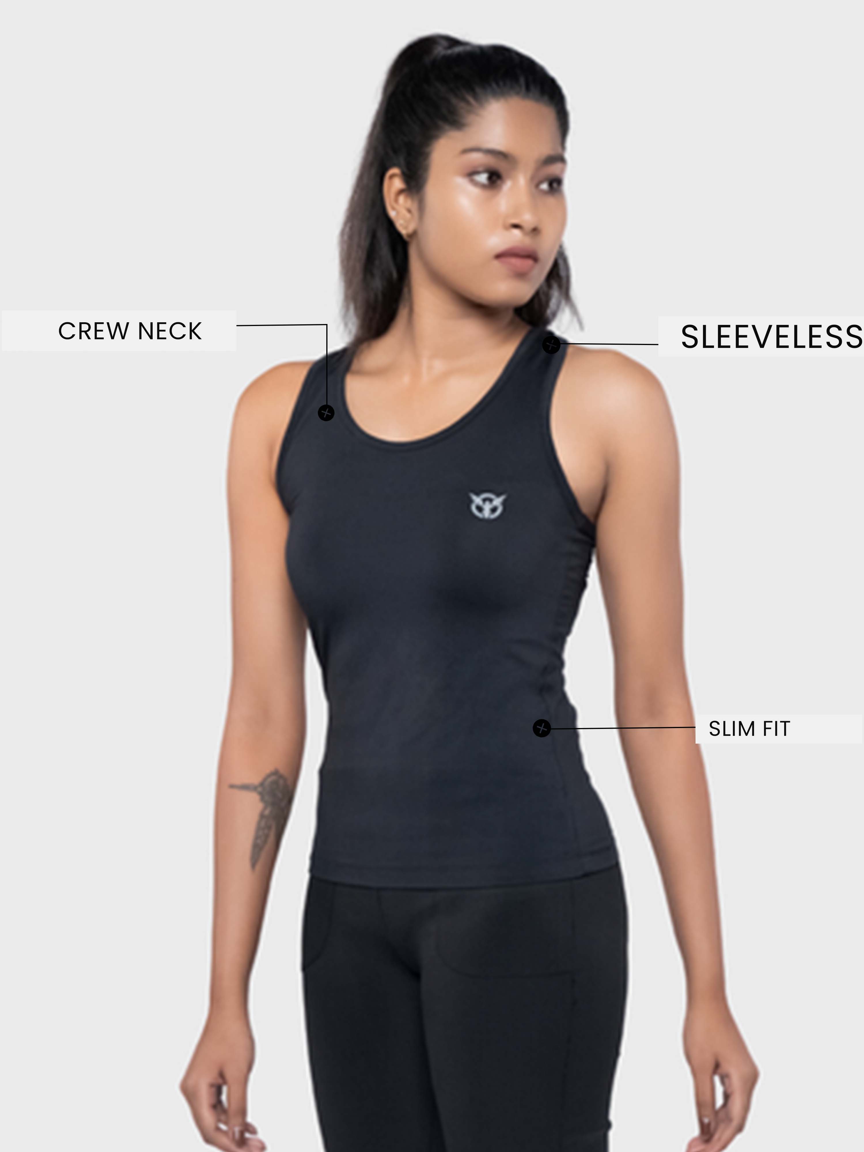 Appropos : Active Tank - Ventilated Mesh At Back