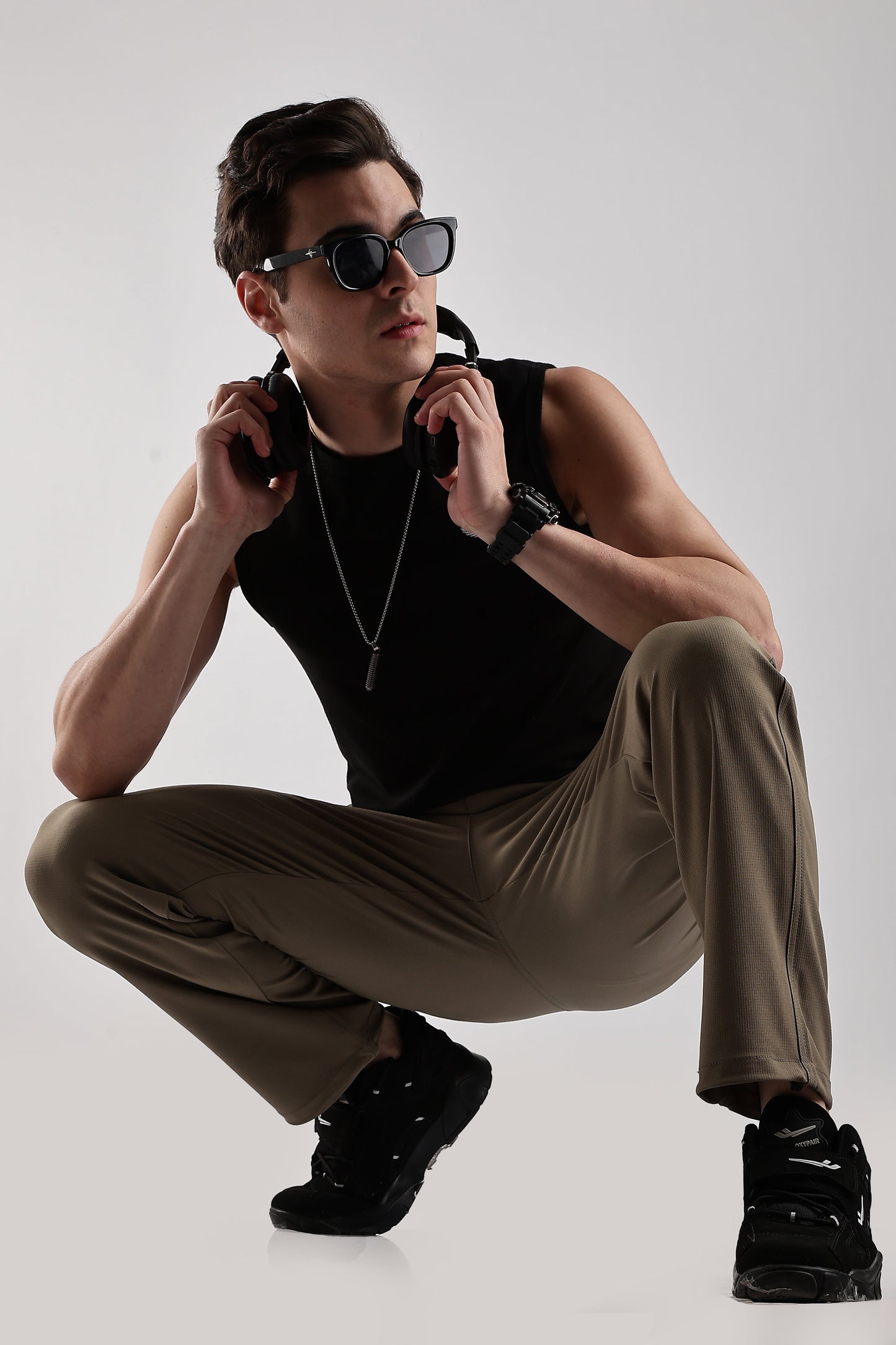 Men Structured Adventure Cargo-Biscuit