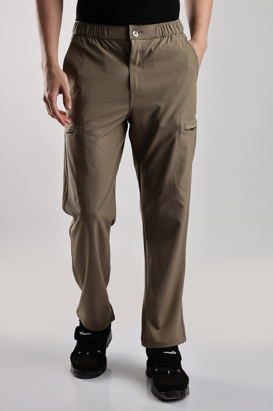 Men Structured Adventure Cargo-Biscuit