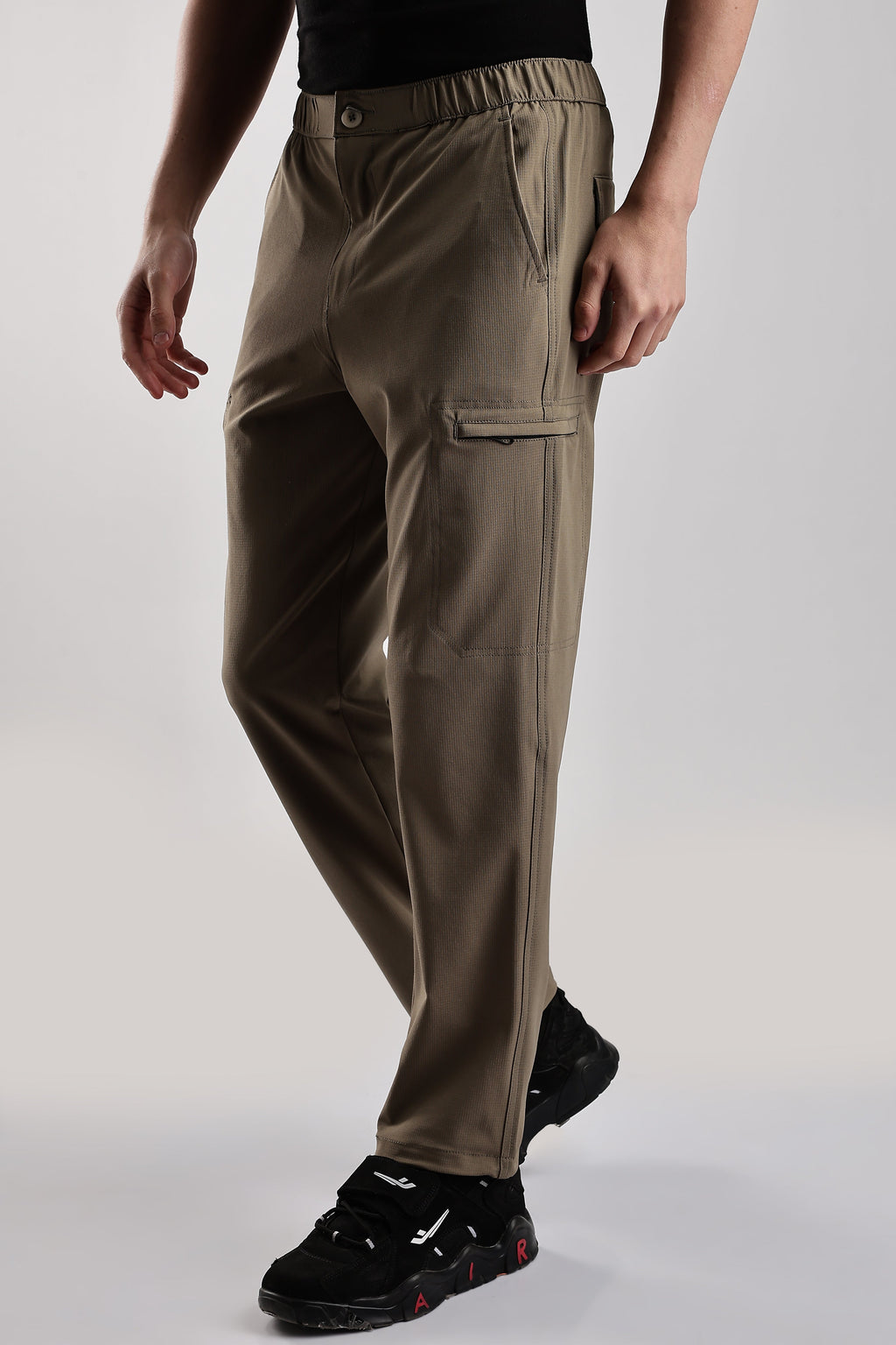 Men Structured Adventure Cargo-Biscuit