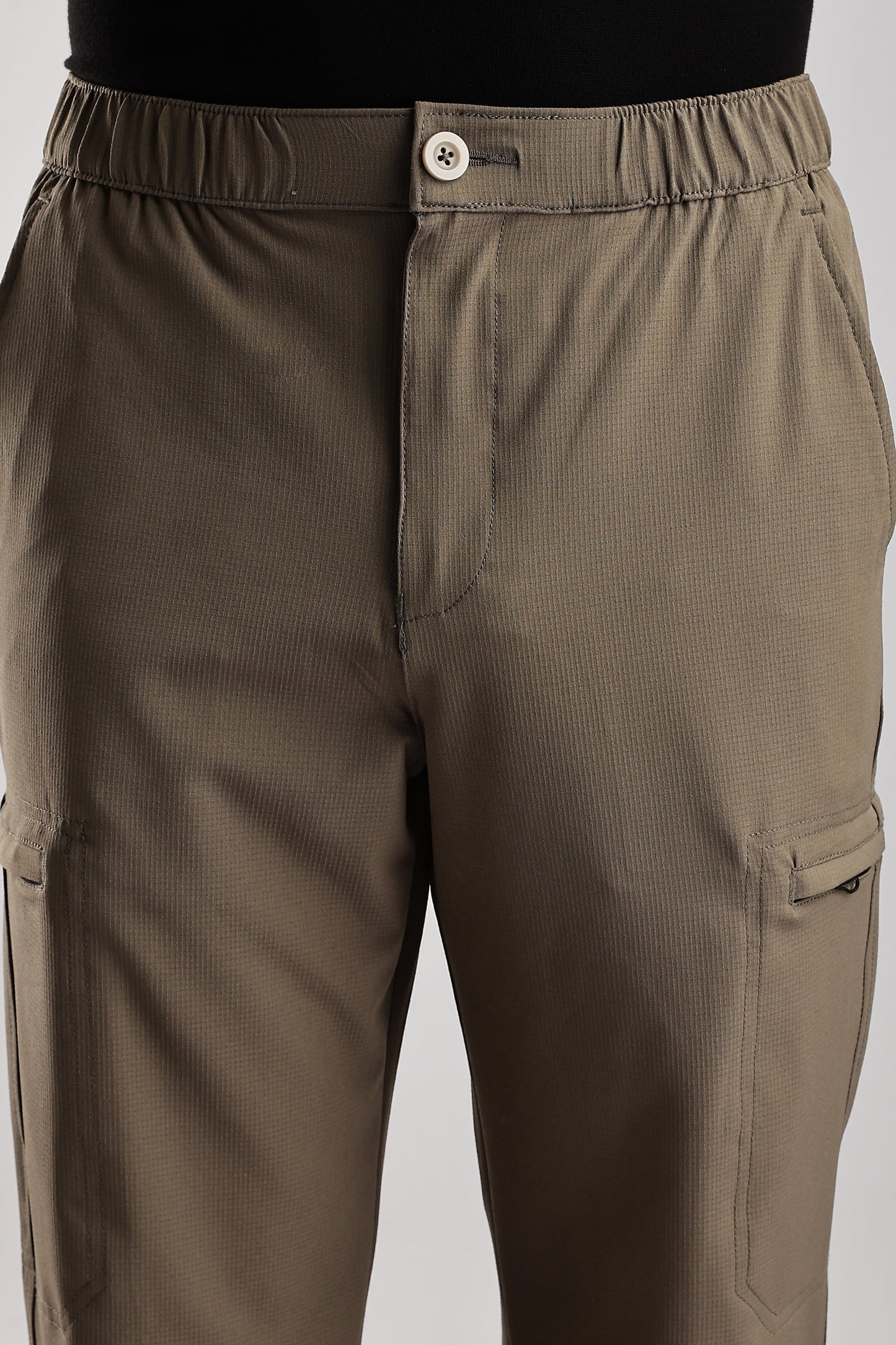 Men Structured Adventure Cargo-Biscuit