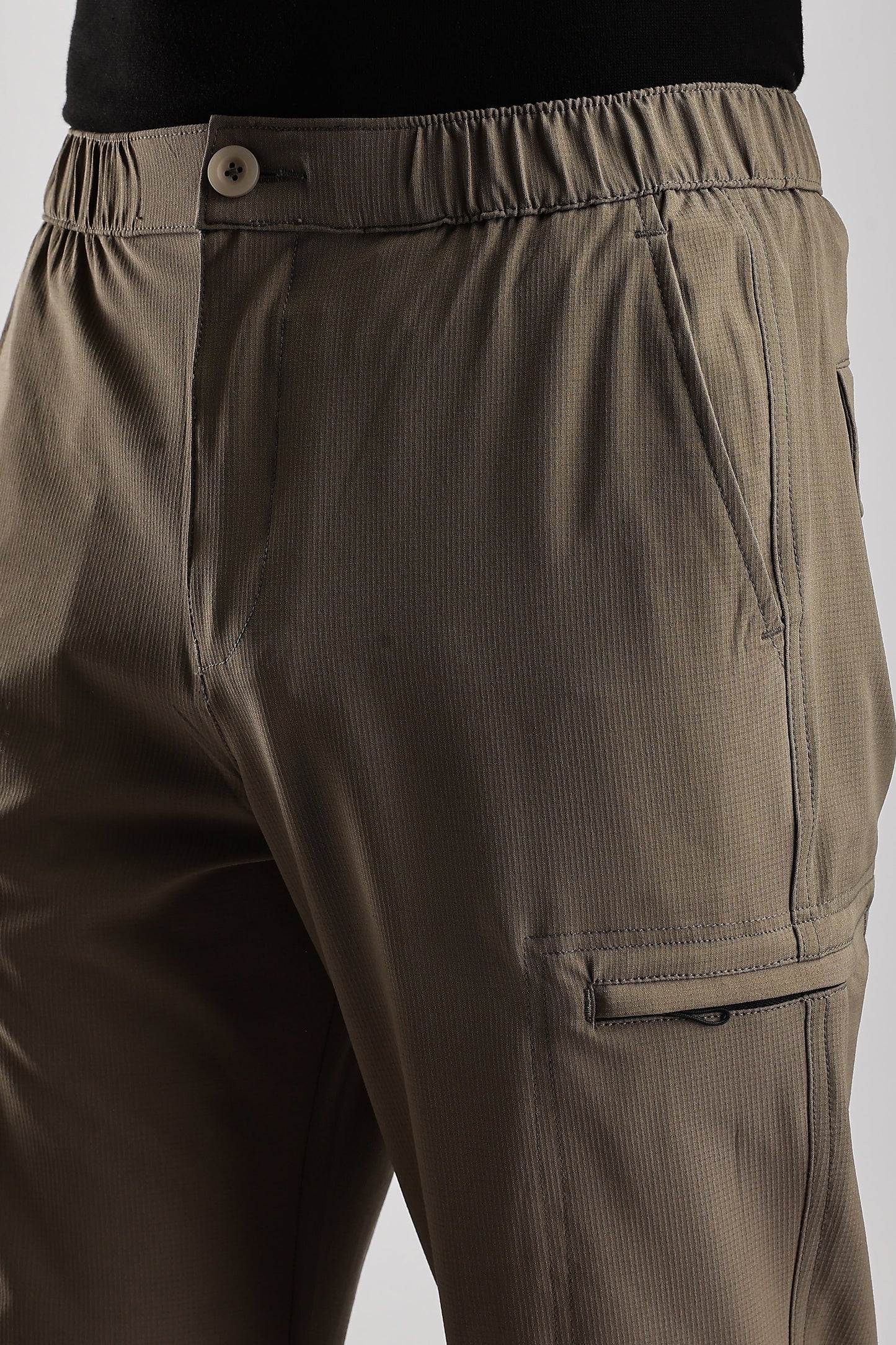 Men Structured Adventure Cargo-Biscuit