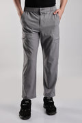 Men Structured Adventure Cargo-Lt Grey