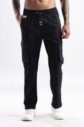 Men Traveller Utility Cargo-Black