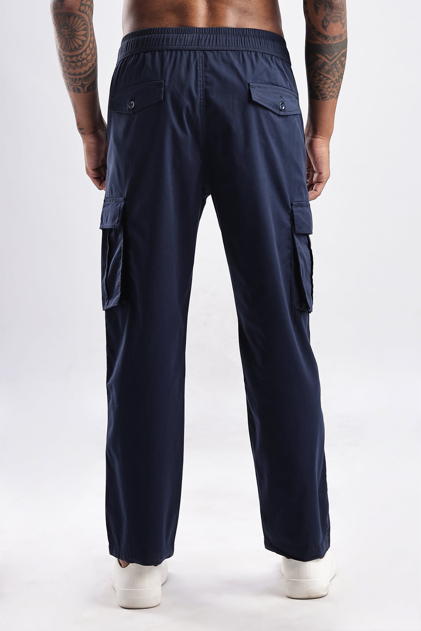 Men Traveller Utility Cargo-Navy