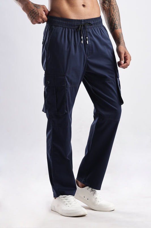 Men Traveller Utility Cargo-Navy