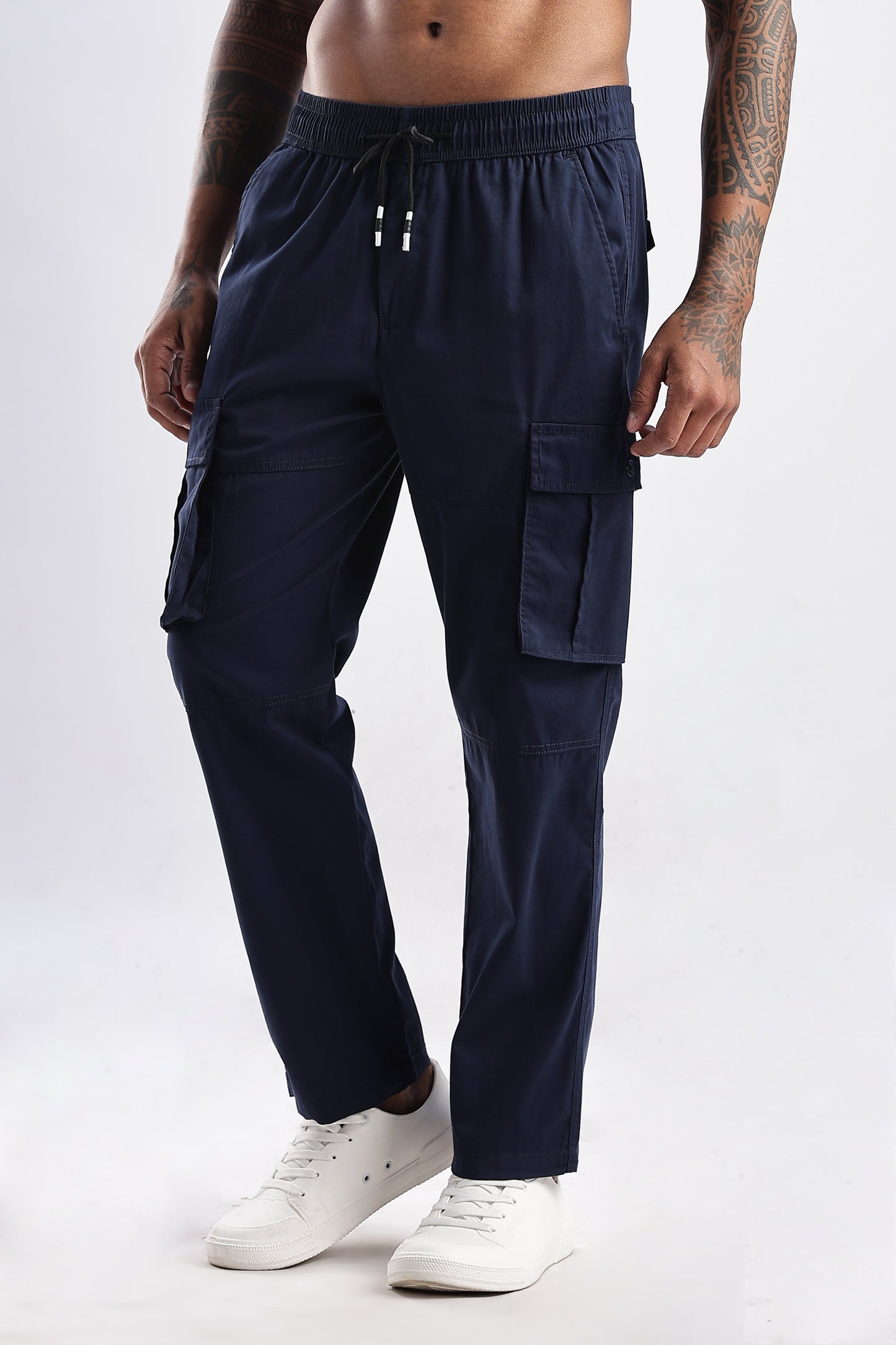 Men Traveller Utility Cargo-Navy