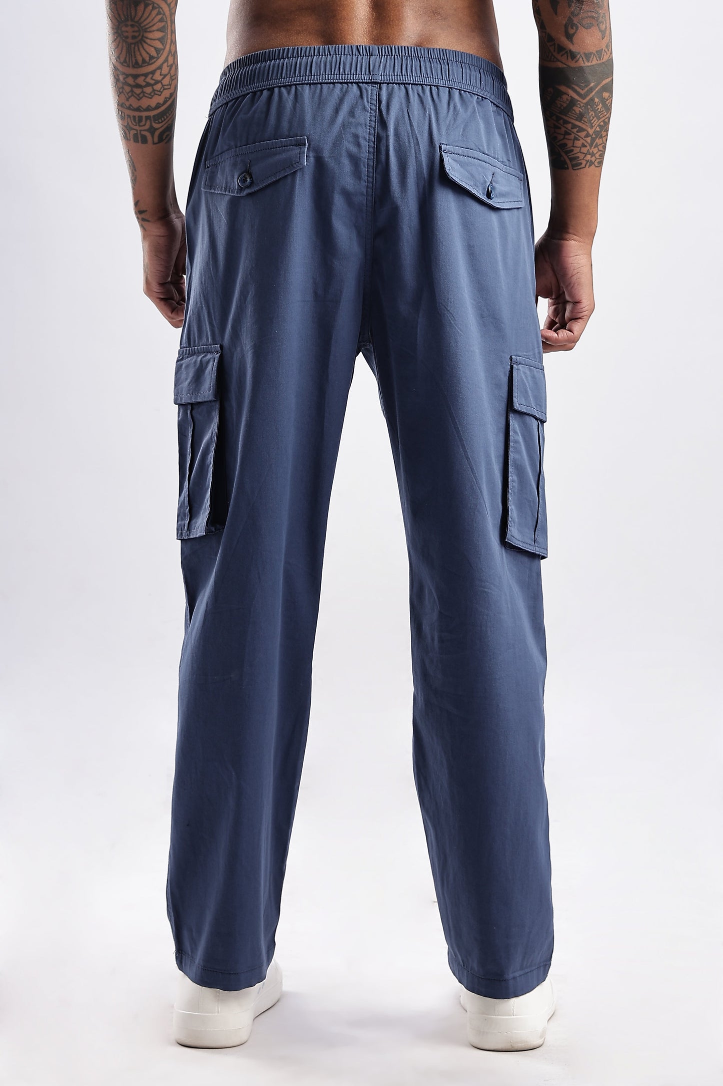 Men Traveller Utility Cargo-Dk Grey