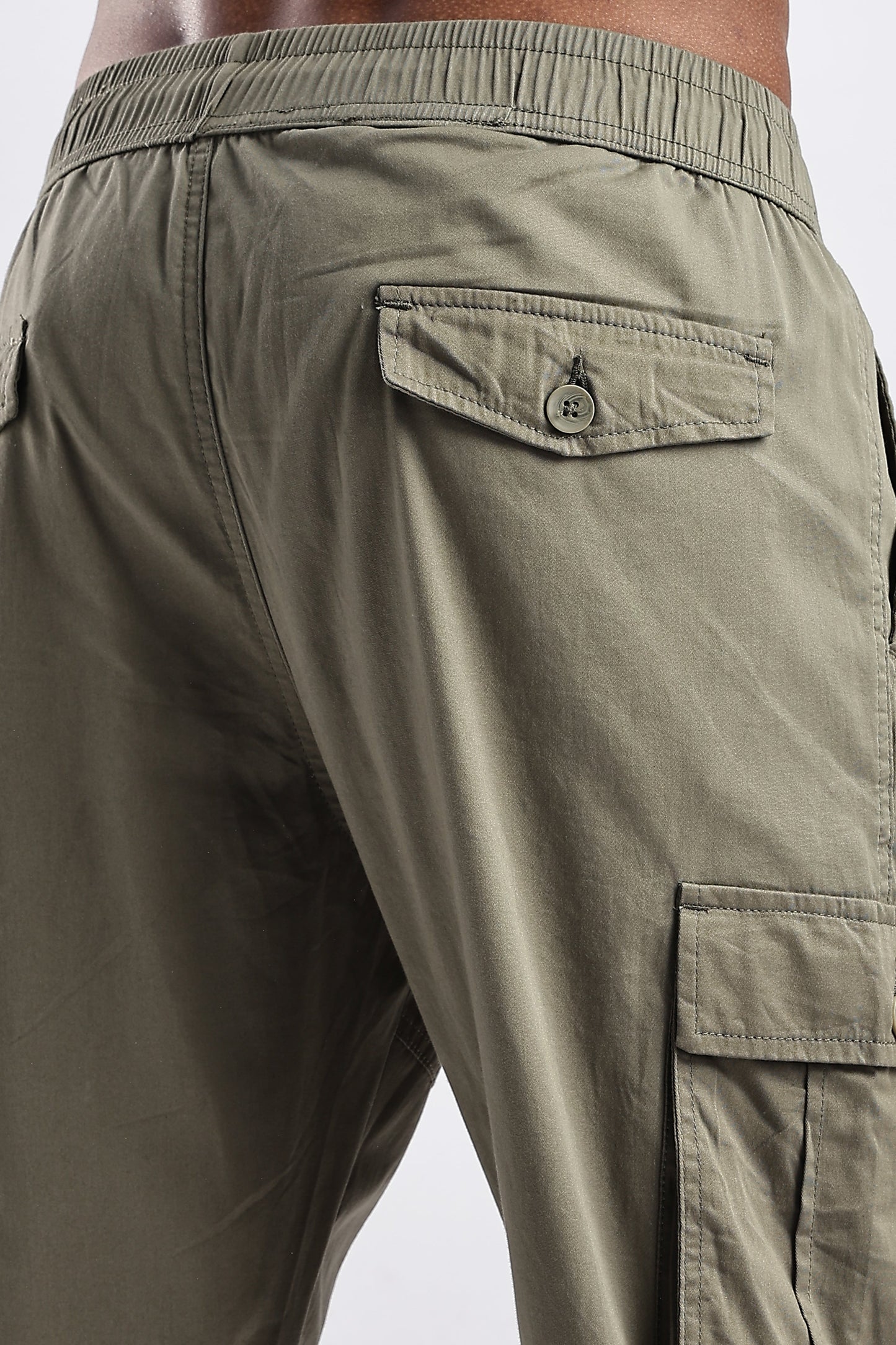 Men Traveller Utility Cargo-Olive