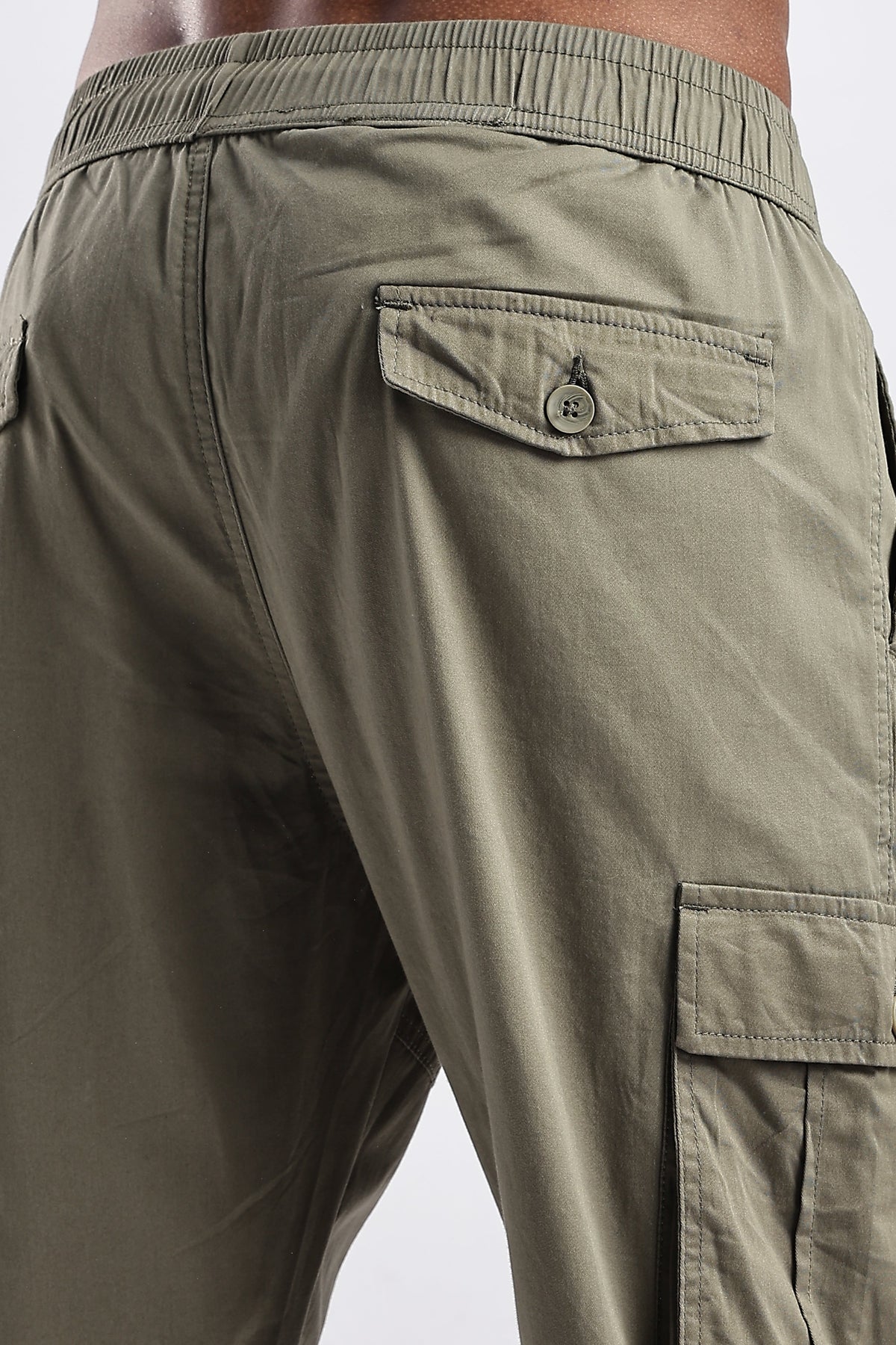 Men Traveller Utility Cargo-Olive