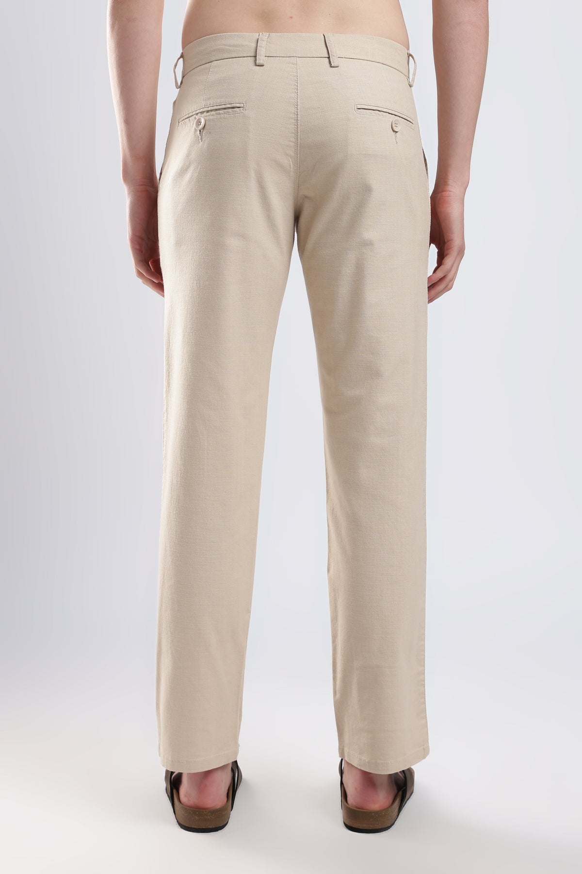 Linen Pleat Traveller-Cream