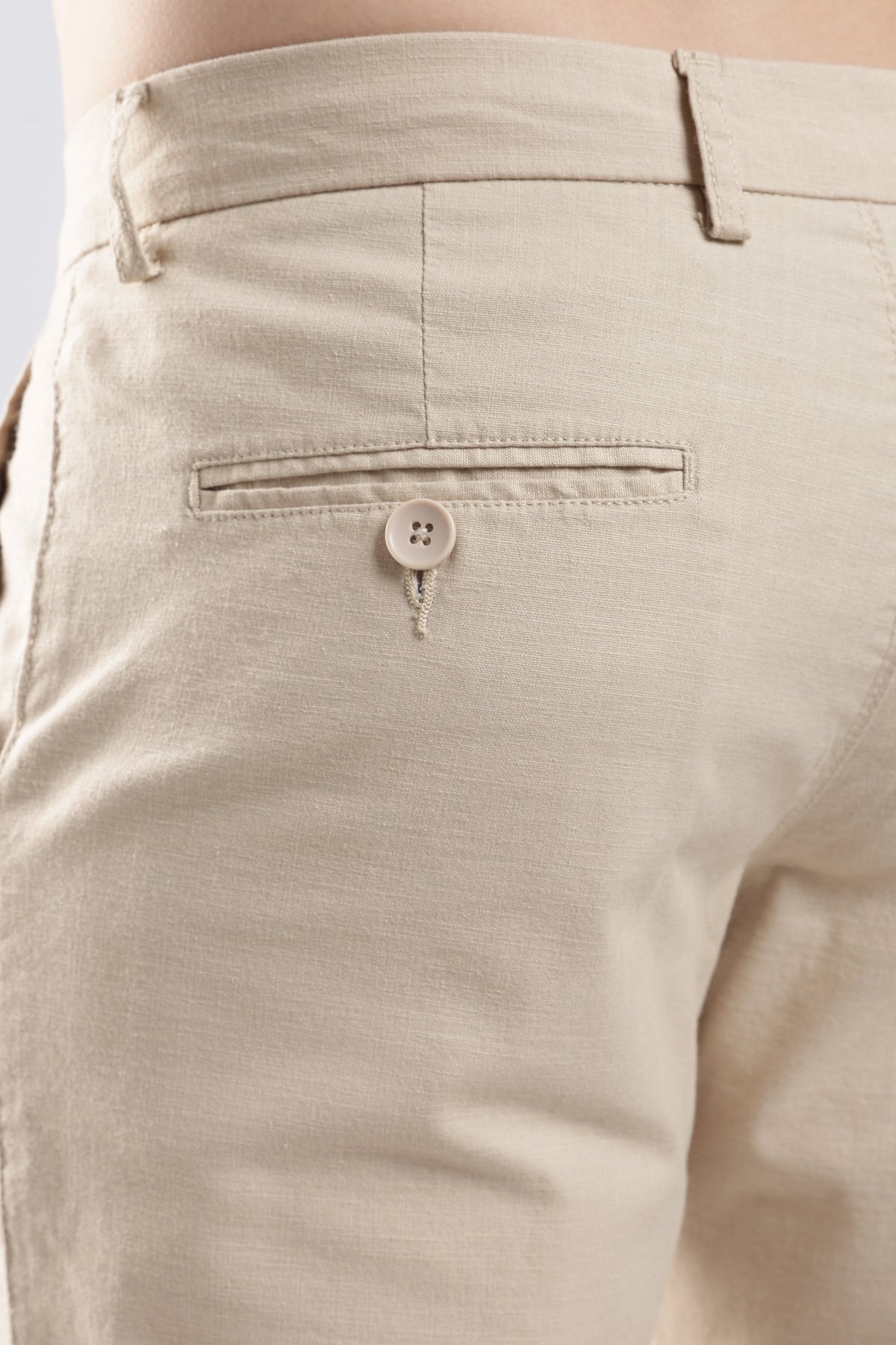 Linen Pleat Traveller-Cream