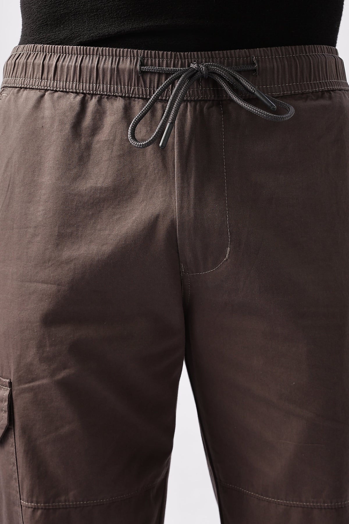 Men Relaxed Fit Air Cargo-Grey