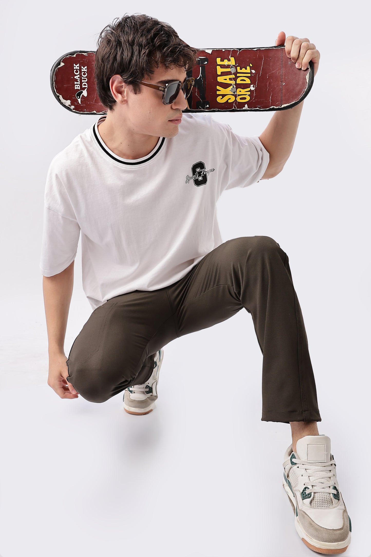 Men Structured Adventure Cargo-Dk Grey