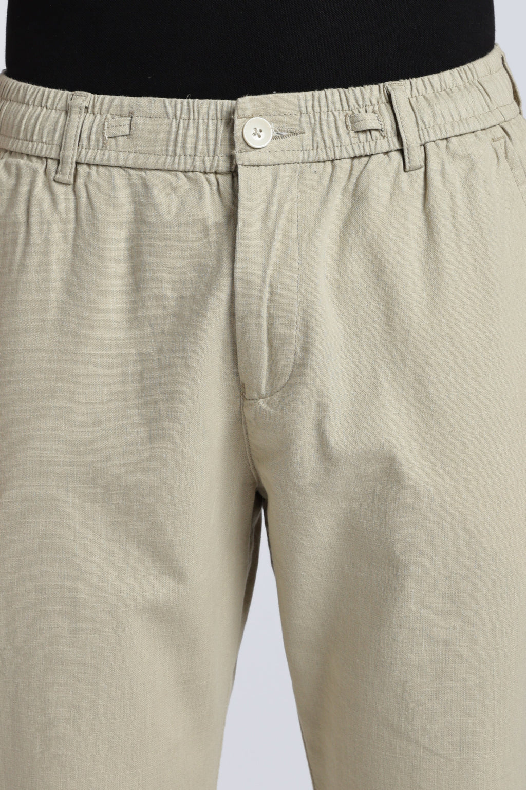 Men Marvel Linen Traveller Trouser – Light Olive