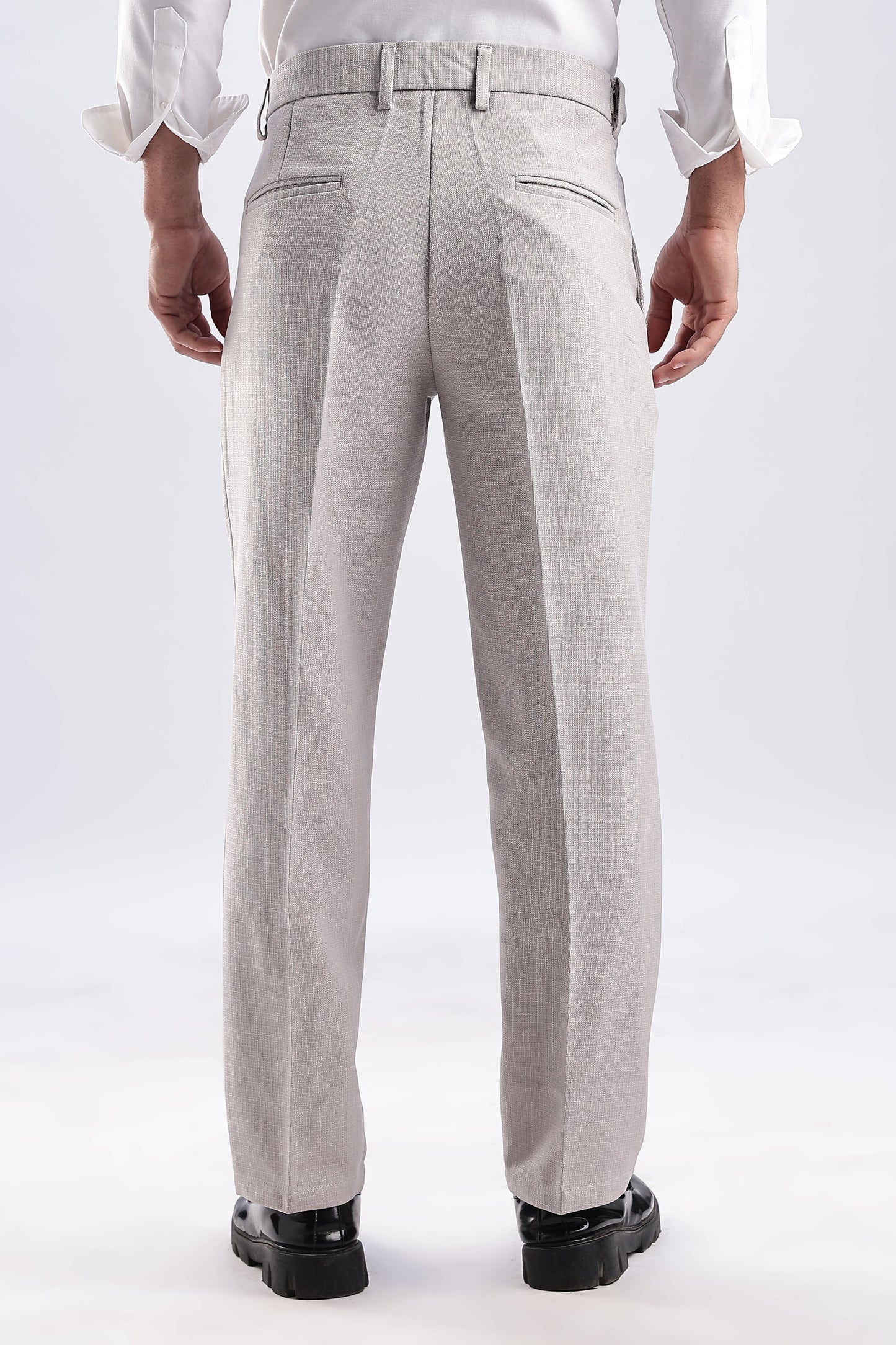 Men Gorkha Pant-Lt Grey