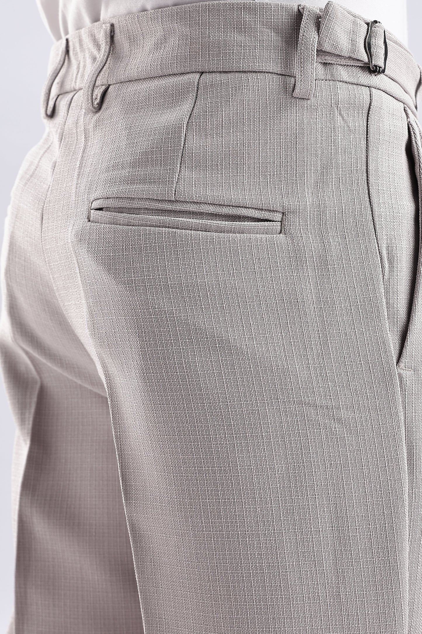 Men Gorkha Pant-Lt Grey