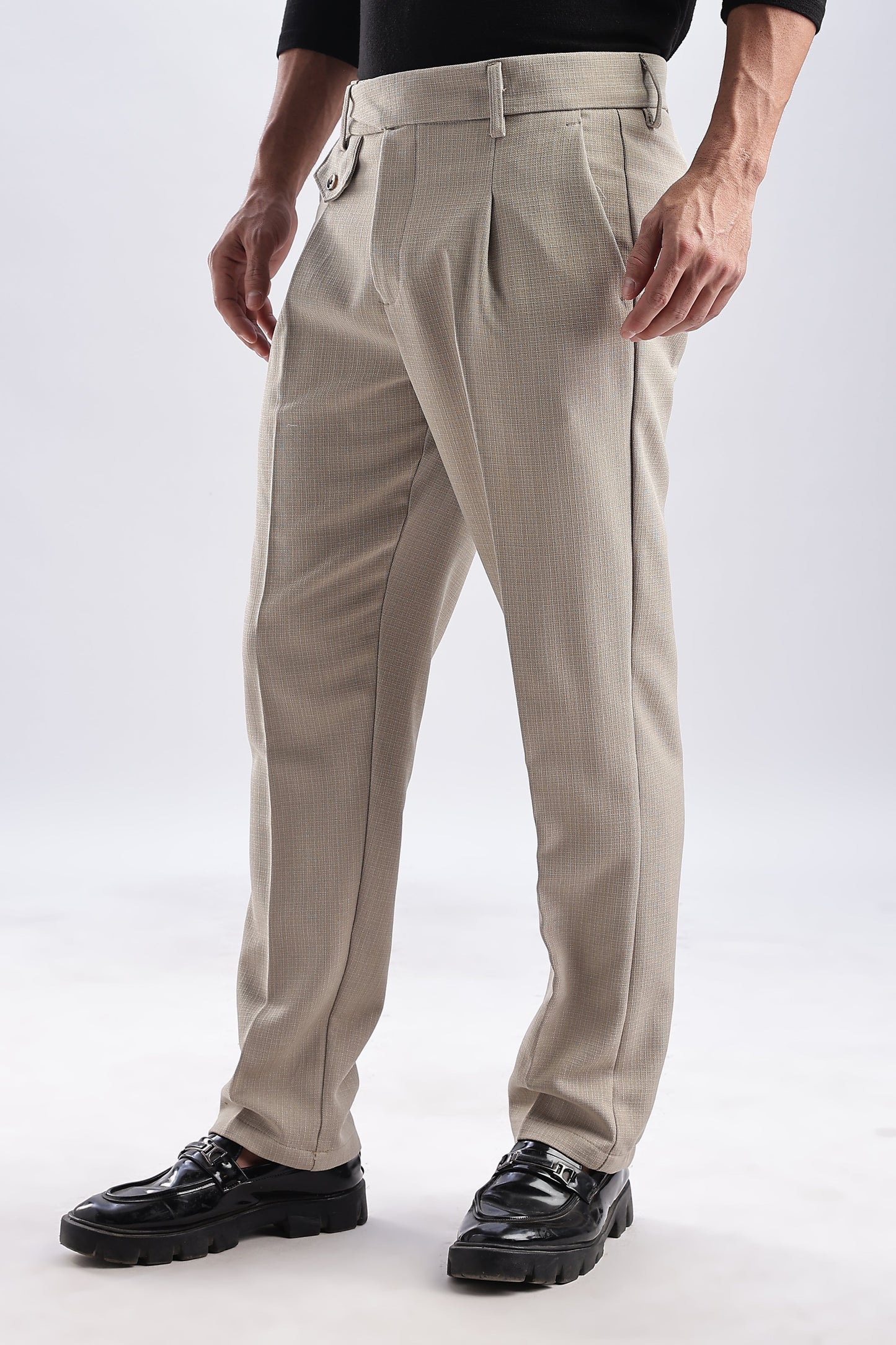 Men Gorkha Pant-Beige