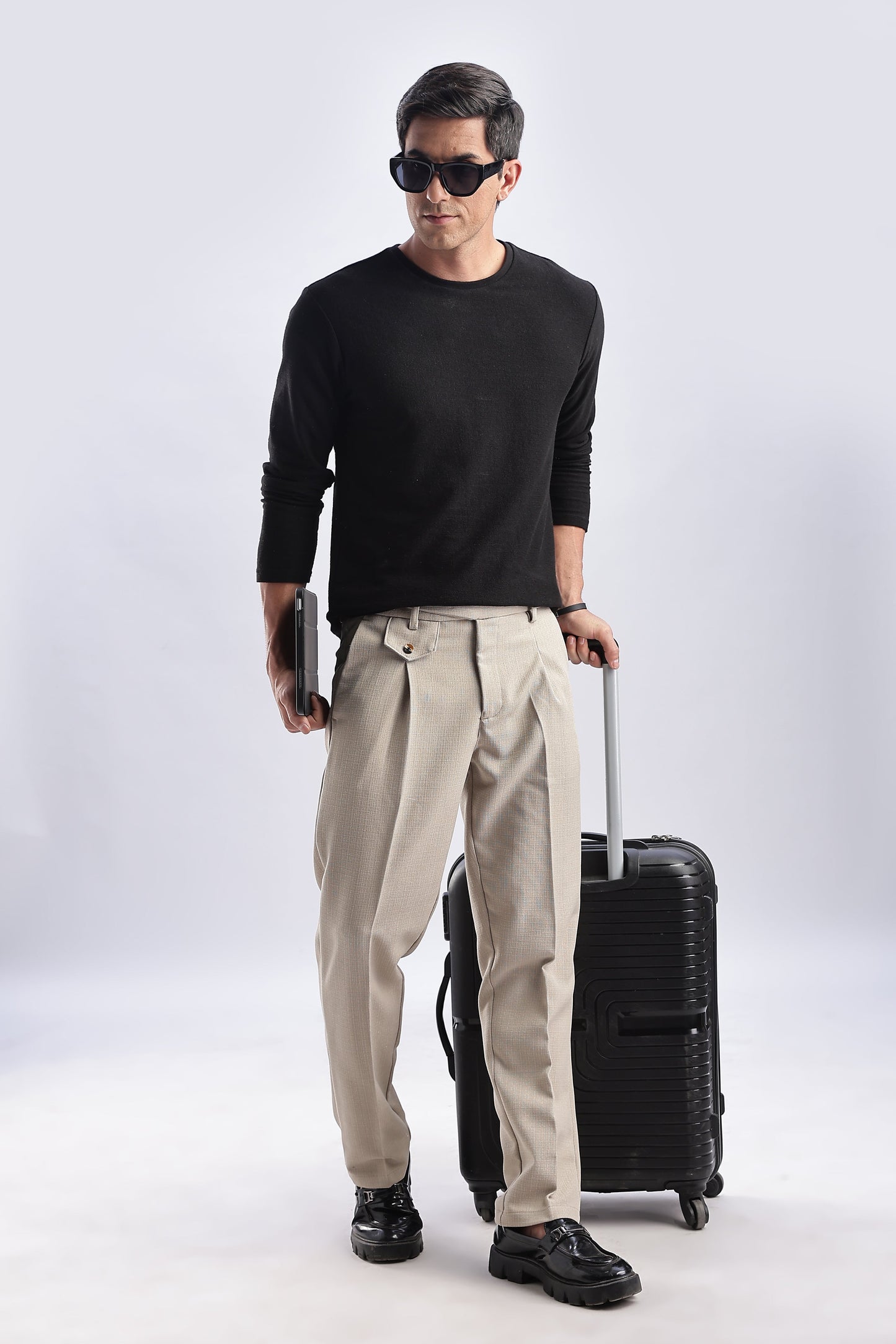 Men Gorkha Pant-Beige