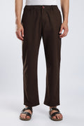 Men Marvel Linen Traveller Trouser – Brown