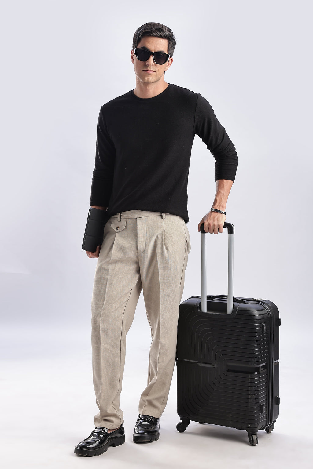 Men Gorkha Pant-Beige